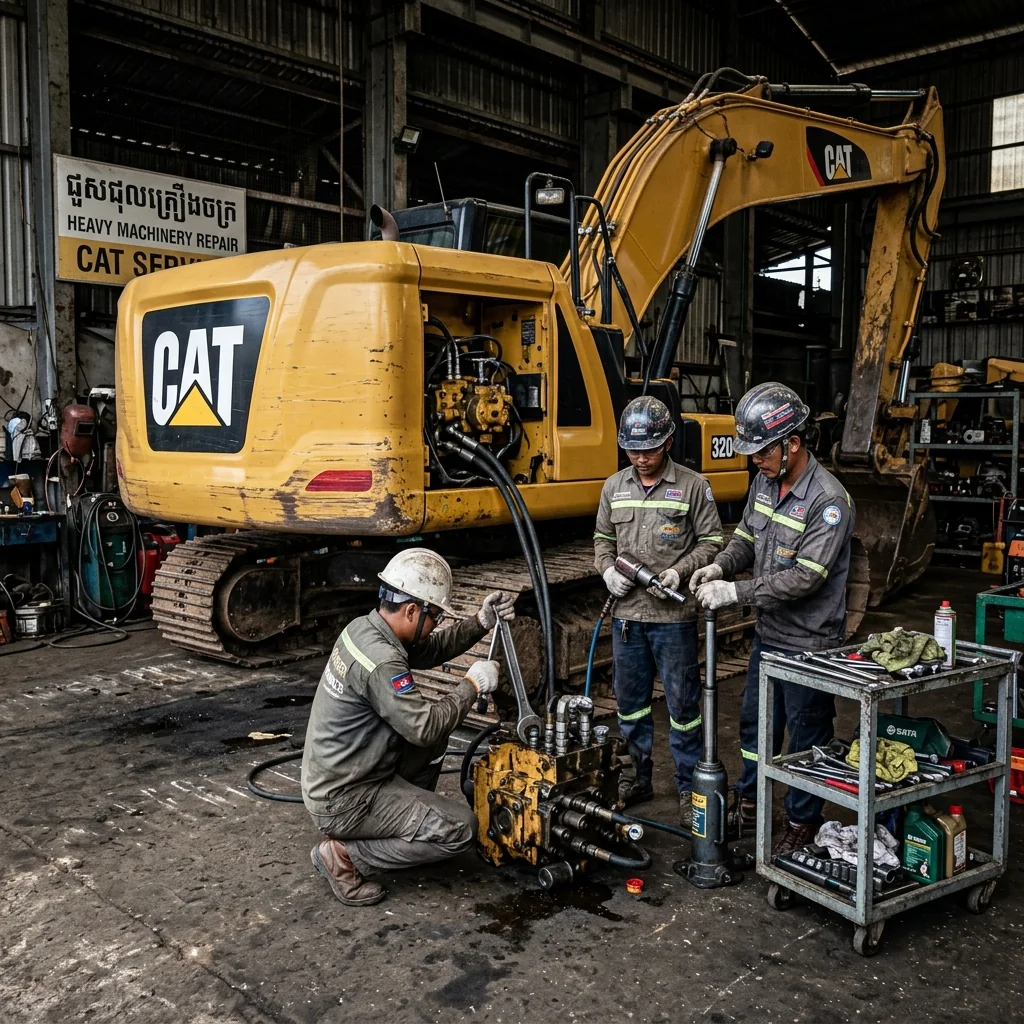 Heavy Machinery Repair Shop